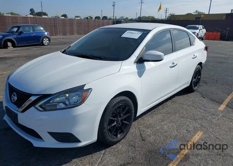 2017 Nissan Sentra S/Sv/Sr/Sl из США, поврежденный, VIN 3N1AB7AP0HY344306